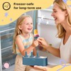 Popsicle Mold Set 4 Pieces Homemade Silicone Popsicle Maker Easy