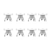 100pcs Terminal Marker Carrier 35mm DIN Rail Installation Universal UK
