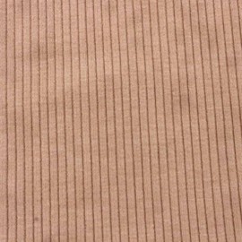 Peach Light Solid 4x2 Rib Knit Fabric by The Yard