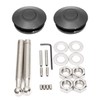 ANJOSHI 2Pack Quick Release Latch Universal 2.44in/62mm Diameter Universal Aluminum