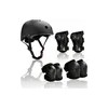7pcs Kit De Protección De Patín Niños Con Casco Rodillera