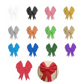 SMTCM Giant Bows 50 cm Big Bow Light Blue EVA Sponge DIY Oversized Bow Decoration Prefabricated Hanging Giant Bows Christmas Bows Car Bows Decorative Bows for Wedding Party Gifts