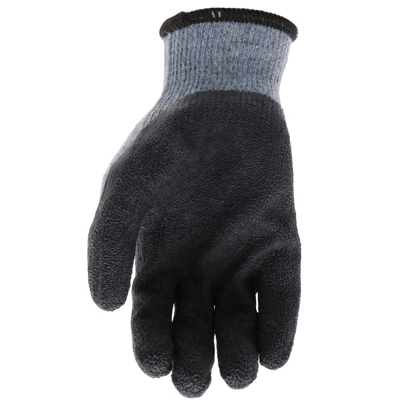 Boss Men's Textured Latex Coated Work Gloves, Water Resistant, 13