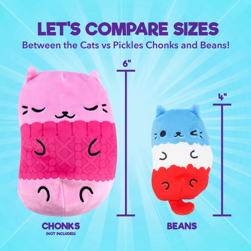 Cepia Cats vs Pickles 12pk Mystery Bags Blue Wave A