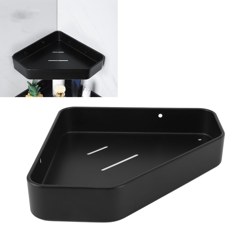 Corner Shower Shelf Punch Free Easy Installation Space Aluminium Rustproof