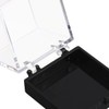 BUGUUYO Plastic Mini Gemstone Display Box Mini Specimen Case for