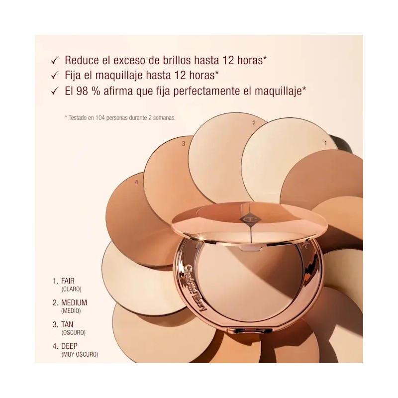 Charlotte Tilbury | Air Brush Frawless | Polvo Compacto 8g