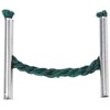 5 Star Treasury Tags Metal-ended 25mm Green [Pack of 100]