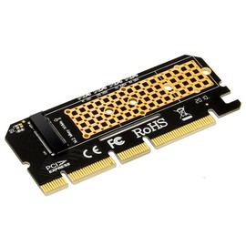 XRIKUI PCIe to M.2 NVMe Extender,PCI-e 4.0 Extension Card for M.2 2280 2260 2242 2230 SSD Adapter