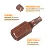 HARFINGTON T30 Torx Screwdriver Bit 10mm Hex Shank 30mm Length