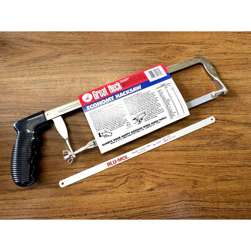 GreatNeck # 50 Hacksaw Frame 12" Blade 3-1/8" Depth Made