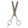 Scissors - Thinning, Double Sided Teeth, Ice Tempered, 6.5 Inch