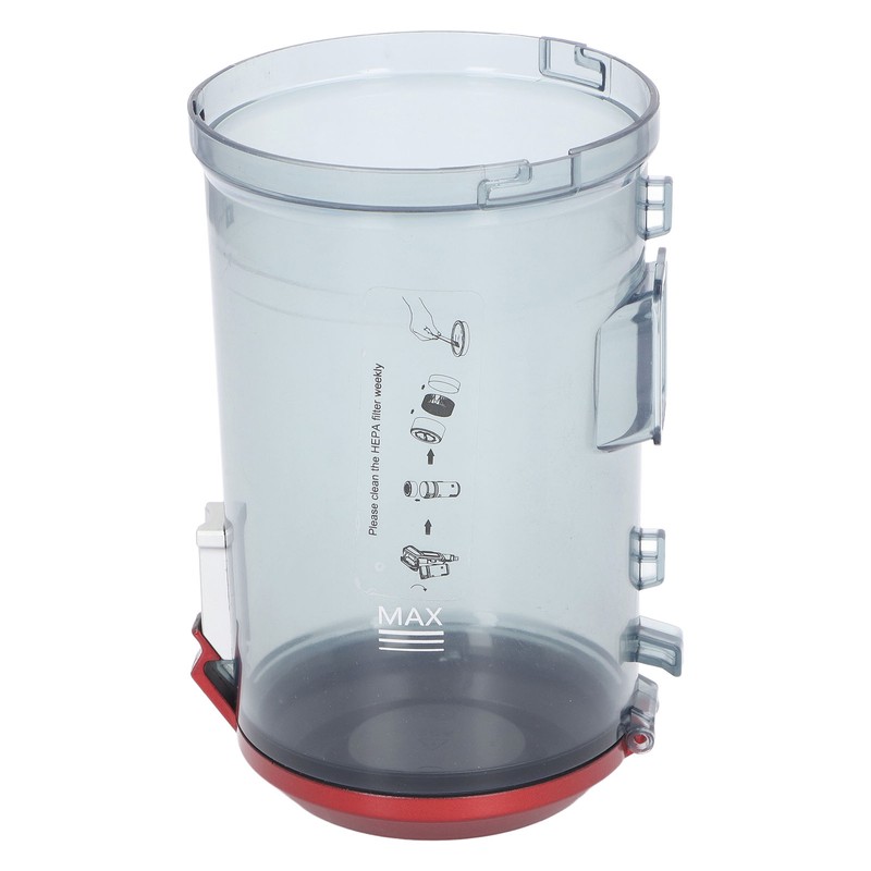 Vacuum Cleaner Dust Box ABS Bin Large Capacity Easy Install