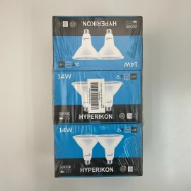 Hyperikon PAR38 LED Bulb 14W 3000K Dimmable E26 Base, 3-pack