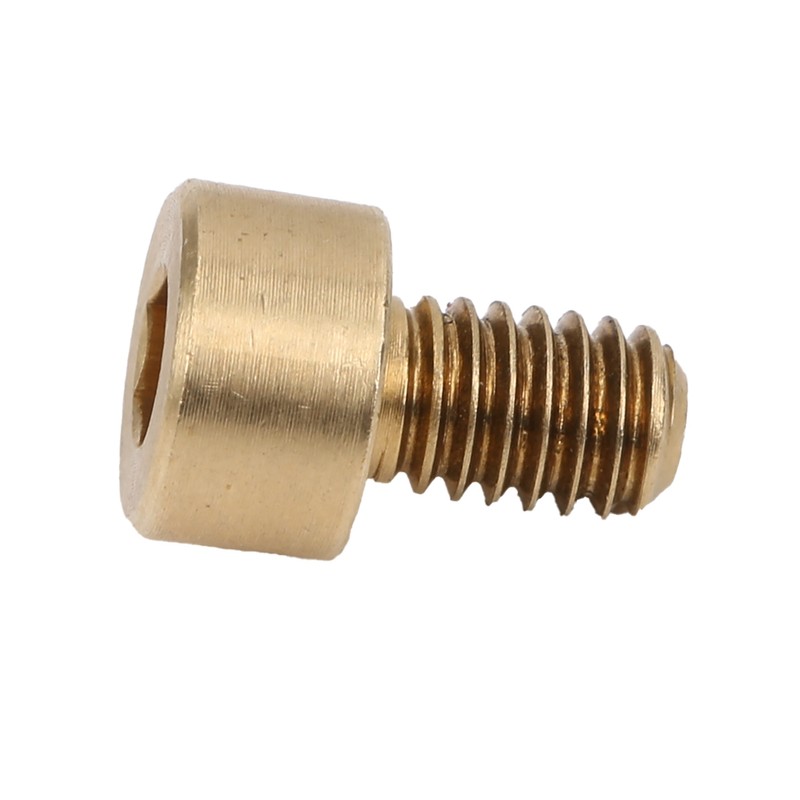 50Pcs Cap Hex Socket Screw Copper Fastener Hardware Tools Industrial