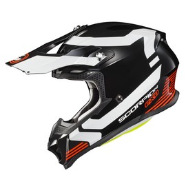 ScorpionEXO VX-16 Format Dual Off-Road Dirt Bike MX ATV UTV Motocross Racing Adult Full Race Helmet with Visor Dot Approved (Gloss Red - X-Small)