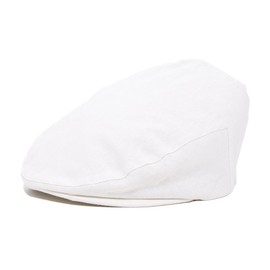 Born to Love Scally Cap White Baptism Christening Baby Jeff Driver Cap SM 2 to 3t, White