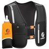 LUMEFIT Running Vest Phone Holder - Hydration Vest with Water