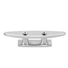 Stainless Steel Low Flat Top Boat Dock Cleat Marine Grade