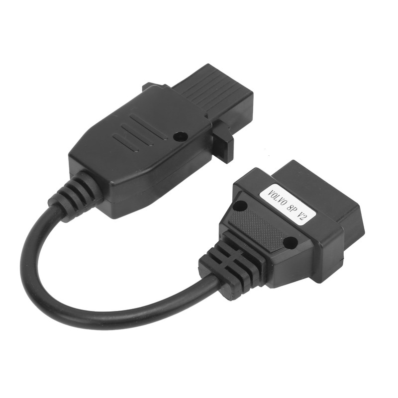 30cm Car OBD2 Diagnostic Cable Adapter 8PIN to 16PIN Plastic