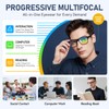 Ricafirla Progressive Multifocal Reading Glasses Men Women Multifocus Transition Trifocal