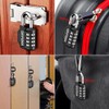 GRIFEMA Combination Padlocks with 4 Digit Code, Locker Padlock Outdoor