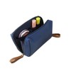 MOCOFO Solid Color Cosmetic Pouch Trinket Pencil Case Large Capacity
