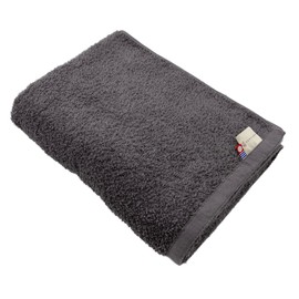 Imabari Towel, Rian Bath Towel, Gray, 1 Sheet, Fluffy, Soft, Imabari Brand, Highly Absorbent, Medium Thick, High Quality, Solid, Sweet Twist, Made in Japan