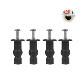 9mm Toilet Seat Screws Kit Compatible with Kohler San Rafael - 3466, 3467, 3384 Replacement Repair Part K-85040, K-84999, Set of 4