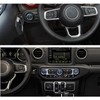 Hoypeyfiy Air Conditioning Knob Trim Ring, Center Control Knob Ring