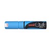 uni-ball PWE-8K Chalk Marker Broad Chisel Tip - Light Blue