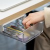 Organizing Desk Attached Sliding Drawer Gap Organizing Sliding Gap Mini White (small)