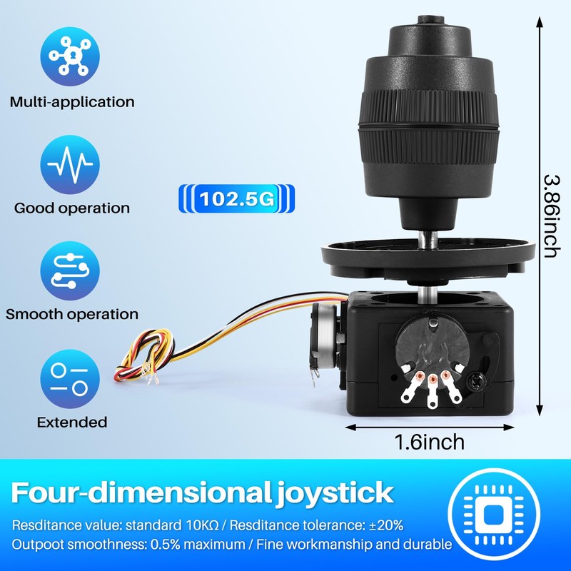 Fayrimi 4-Axis Joystick Potentiometer Button Control for -D400X-R4 10K 4D