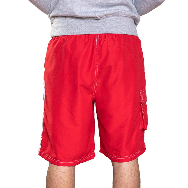 LIFEGUARD - Bañador para Hombre, con Bolsillo Lateral, Ideal para