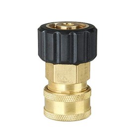 Pressure Washer Adapter POWERTOOL M22 Male to 1/4 Pressure Quick Plug Brass Internal Thread Quick Release Hose Pipe Connecting Parts (14mm Inner Dia)