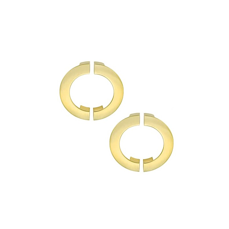 Mcredy Half Moon Pulls Semicircle Pulls 96mm/3.78" Mounting Hole Distance