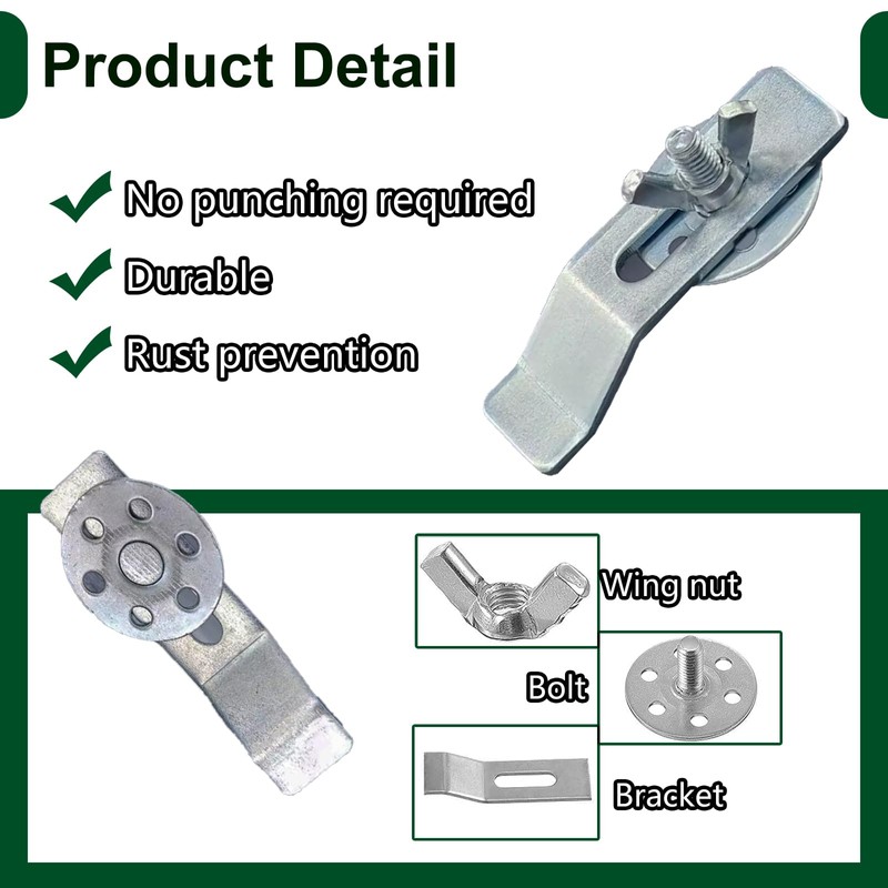 20 PCS Undermount Sink Brackets, Undermount Sink Clips Kitchen Sink