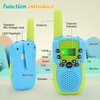 PELOSTA 2 Pack Kids Walkie Talkies, Electronic Toy with 22