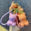 [AIXUAN] Cute Character Animal Keychain Decoration, Resin Car Strap, Couple