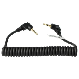 vhbw Cable Compatible with Canon EOS Rebel XS, Rebel XSi Camera, DSLR Connection Cable, 90 cm, Coiled Cable