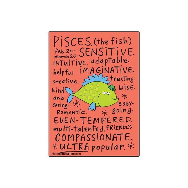 Pisces nice Clayboys - RECTANGLE MAGNET