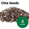 Cereausly Organic Black Chia Seeds in Bulk | 4 Lb