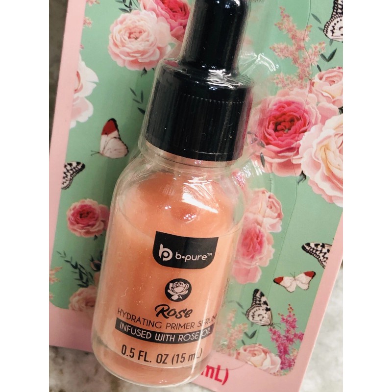 Rose Hydrating Primer Serum Infused With Rose Oil. 15ml. ShipN24Hours
