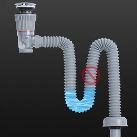Bathroom Sink Sink Pop-up Trap Sewer Pipe Smell block