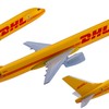 Bswath Model Planes 1:400 DHL B757 Model Airplane Metal Plane