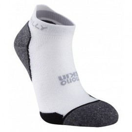 Supreme Socklet Running Sock - White/Charcoal/Black, Small/UK 3-3.5