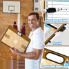 Torlam Magnetic Basketball Coaching Board Basketball Clipboard Dry Erase for