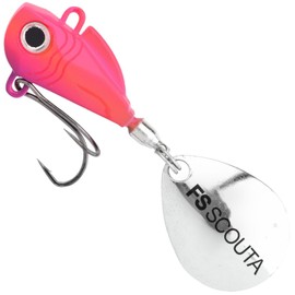 Spro Freestyle Spinnerbait 6 g Scouta Jig Spinner, Colour: Fluoro Pink