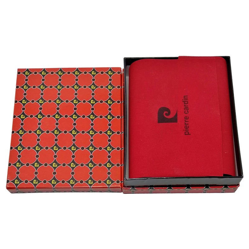 PIERRE CARDIN Men's Wallet, Slim, Man, Small Thin RFID, Gift,