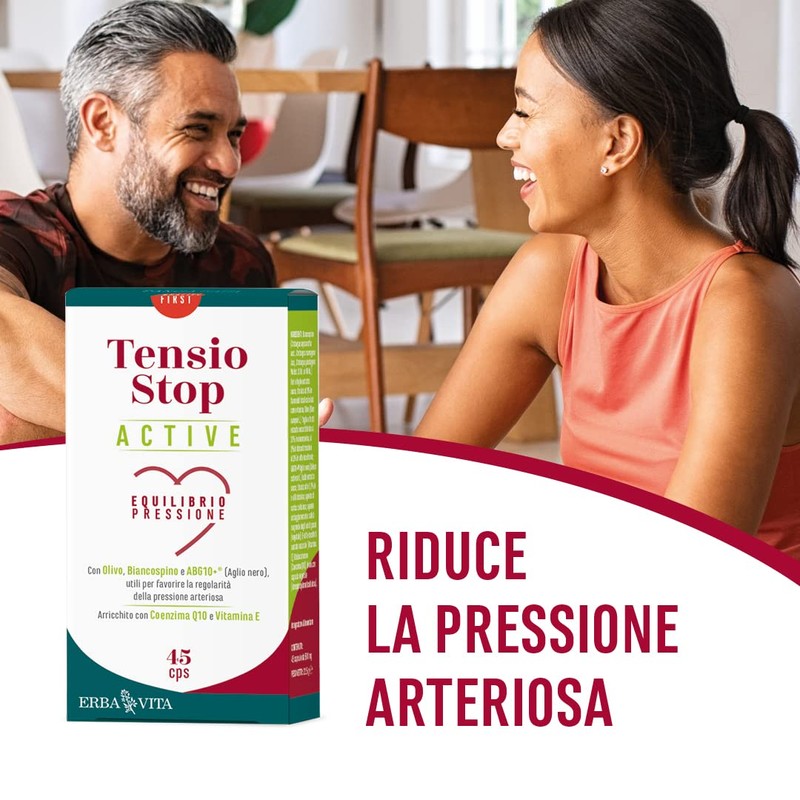 ERBA VITA Tensio Stop Active integratore alimentare per l’equilibrio della